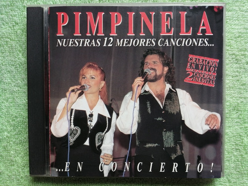 Eam Cd Pimpinela Nuestras 12 Mejores Canciones En Concierto 