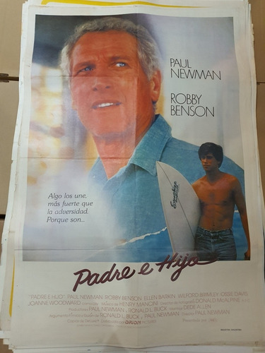 Afiche Cine Original-1476-padre E Hijo - Paul Newman