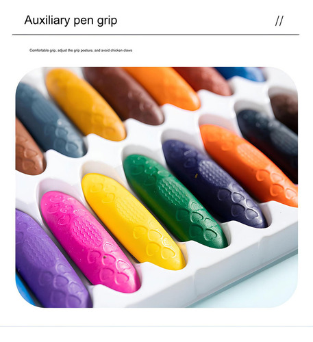 Los Crayones De Maní Para Niños Son Seguros, Inodoros, No Tóxicos, No Ensucian Las Manos, 24 Colores, Marca Angel