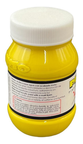 Acrílico Vanguardia Amarillo Neón 501 De 100ml.