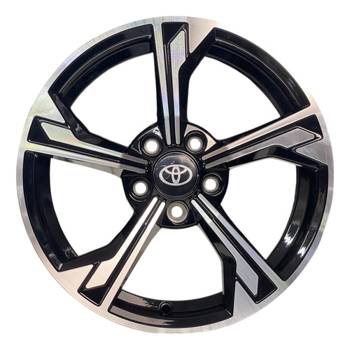 4 Rines 15 Deportivos 5-100 Jetta Ibiza Corolla Vento Golf Black Machine