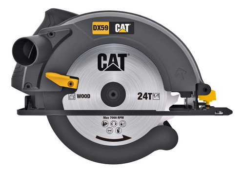 Siera Circular De 1.400w - 7-1/4'' Cat