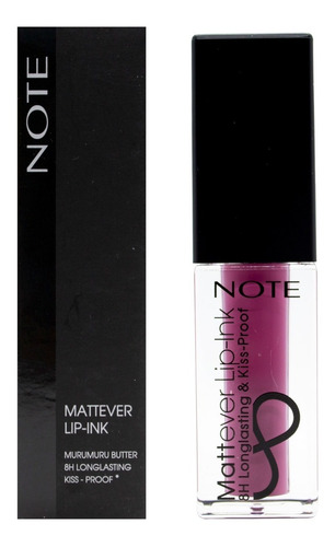 Note Mattever Lip-ink Maquillaje Labial Mate Cremoso Vegano