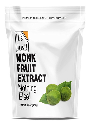 It's Just Monkfruit Fruta De Monje 42.5gr 300 Servicios 