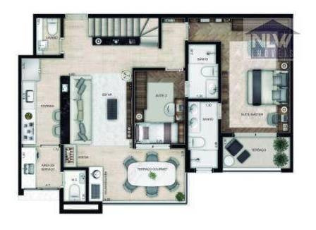 Imagem 2 de 6 de Cobertura À Venda, 184 M² Por R$ 2.368.411,00 - Lapa - São Paulo/sp - Co0035