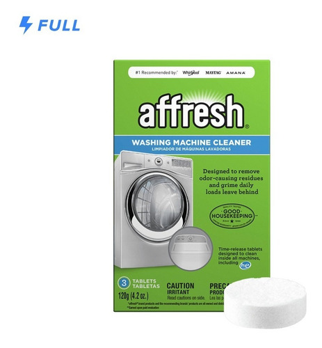 Imagen 2 de 4 de Pastilla Limpiadora Para Lavadora Affresh