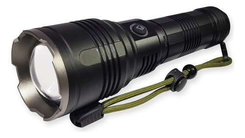 Lanterna De Mão Potente Led V3 Usb Tipo Xenon Lanterna Branco Luz Branco