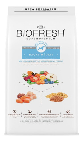 Biofresh Perro Castrado Raza Media 10. 1 Kg Con Regalos