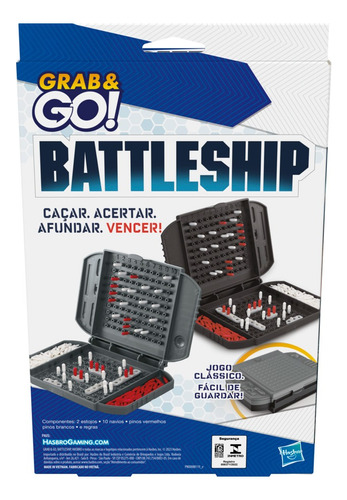 Jogo Grab And Go Battleship - Diversão Portátil