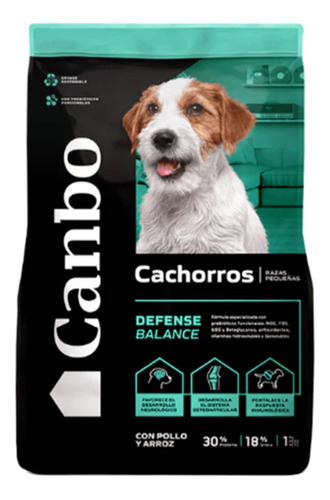 Canbo Protect Balance Pollo Y Arroz, Cachorro Razas Pq. 7kg