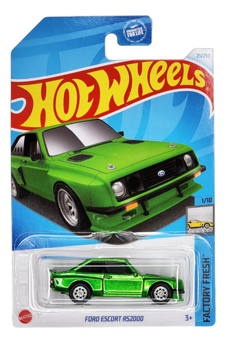 Hot Wheels Ford Escort Rs2000 Super Thunt Htf30 2024a