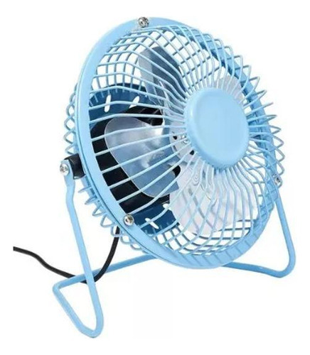 Ventilador de mesa Quickstore Mini ventilador usb de mesa premium potente e silencioso Mini azul