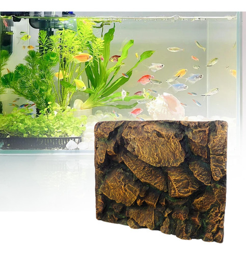 Terrário Fundo Pu Material Simulação Pedra Placa Estilo B