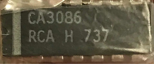 Nte 912 Integrado Nte912 Ca3086 Ca3046 Transistor Array