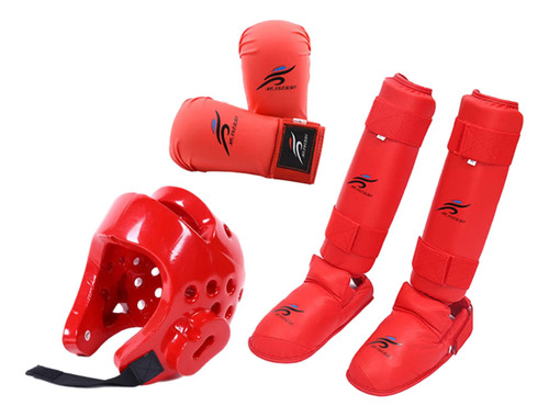 Conjunto De Equipo De De Taekwondo Con Espinilleras,