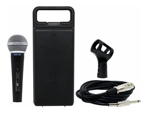 Imagem 4 de 8 de Microfone Devox Dx-58s Top + Cabo 5m + Espuma Puff Brinde