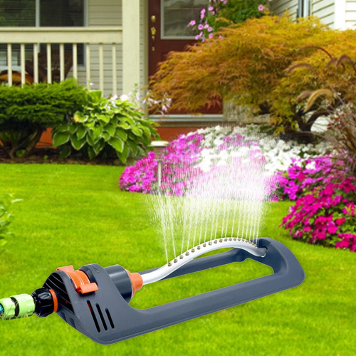 Aspersor Oscilante Para Césped Y Jardín Con Base De Agua