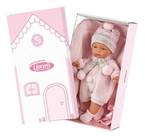 Imagen 7 de 7 de Muñeca Bebe Real Llorones Reborn Llorens Española