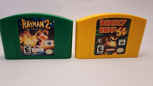 Donkey Kong N64 + Rayman Nintendo 64