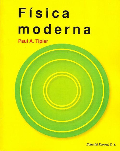 Libro Física Moderna De Paul Allen Tipler