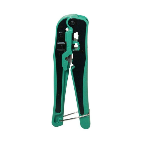 Imagen 3 de 5 de Pinza Crimpeadora Proskit Cp-373 Metálica Rj45 Rj22 Rj11