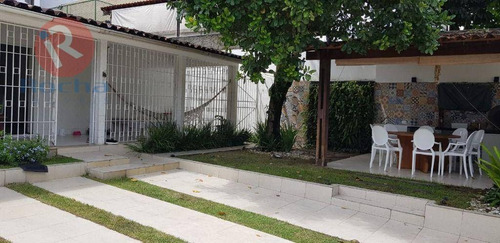 Casa Com 4 Dormitórios, 250 M² - Venda Por R$ 1.380.000,00 Ou Aluguel Por R$ 5.500,00/mês - Casa Forte - Recife/pe - Ca0156
