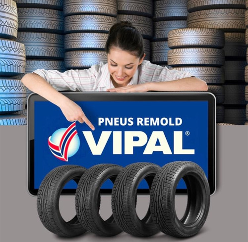 Pneu Aro 15 Remold 175/65r15 Modelo Scorpion Atr Vipal