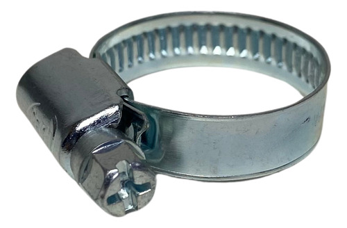 Abraçadeira Aço Carbono Rosca Mangueira 1.1/2 32x44mm 10un Cor Cinza