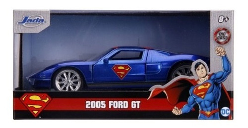 Auto Ford Gt 2005 De Superman - Dc Jada 15cm