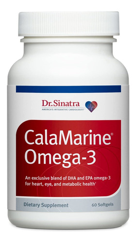 Dr. Sinatra 's Clinical Grade Calamarine Omega-3 Suplemento