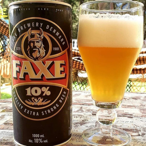 Imagen 4 de 10 de Cerveza Faxe Extra Strong 10% Lata 1000ml. - Dinamarca