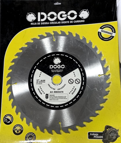 Disco P Sierra Circular Dogo D Carburo  Multip. 300mm X 40 D