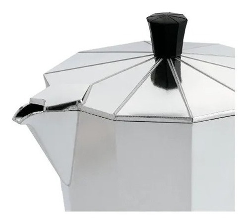 Imagen 5 de 5 de Cafetera Greca Expreso 12 Tazas Aluminio Hogar Cocina Cafe