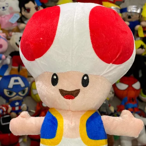 Peluche de hongo mario bros sale