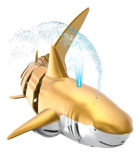Spray De Agua Teledirigido De Simulación De Tiburón 2.4g A