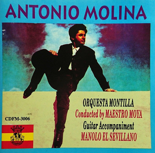 Antonio Molina Cd Con Orquesta Montilla By Maestro Moya 