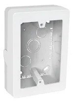 Comprar Caja Contactos Para Canaleta 3'' X 5'' Blanca Volteck 40141 Color Blanco