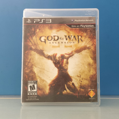 God Of War Ascension Playstation 3 Juego Físico (Usado)