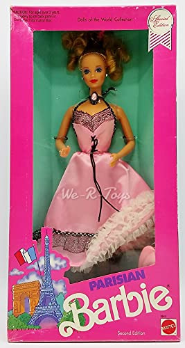 Mattel Dolls Of The World Collection-parisian Barbie-1990-ed