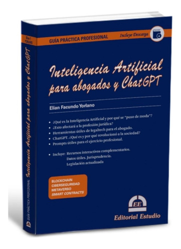 Inteligencia Artificial Para Abogados Y Chatgpt / Yorlano