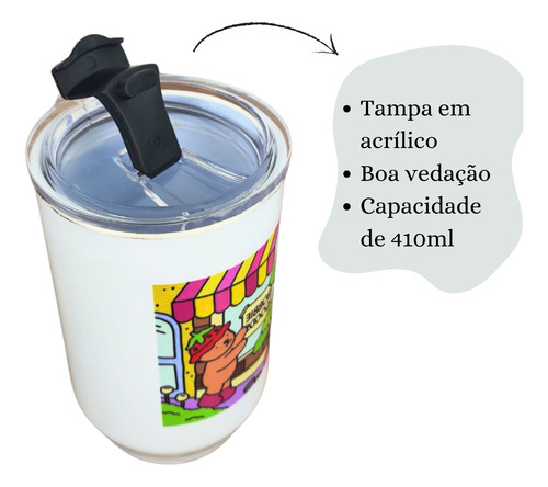 Livro De Colorir Bobbie Goods Oficial - Kit Dias Quentes + Copo Especial - Em Alta