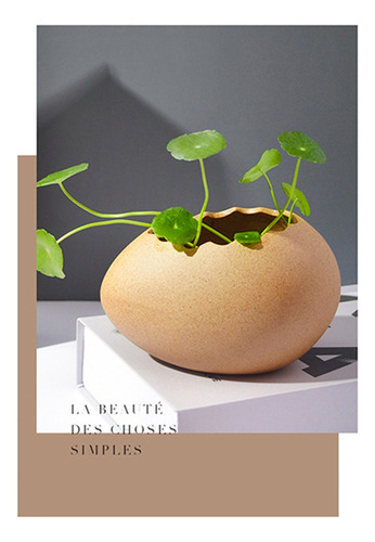 Modern Simple Ceramic Crafts Personality Dessert Bowl Egg Sh