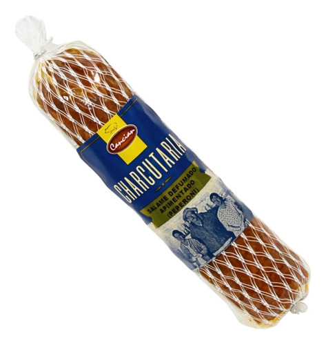 Salame Tipo Friolano Defumado Apimentado (peperoni) Cancian