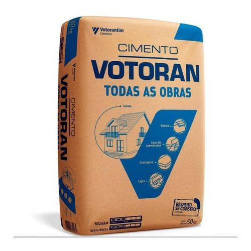 Cimento Votorantim Todas As Obras 50kg