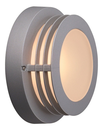 Aplique De Pared Exterior Philips Karachi Gris 60w Ip44