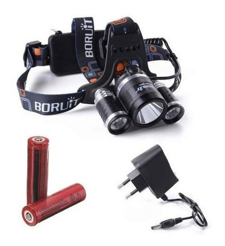 Linterna Led Minero Frontal Cabeza Cintillo 5000 Lumenes