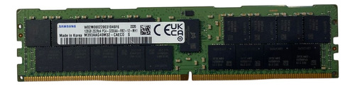 Memória Samsung 128gb Ddr4-3200 Rdimm M393aag40m32-cae