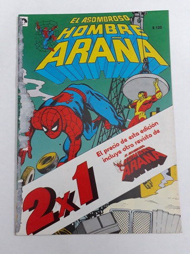 Hombre Araña 9 . Usado 1986 . Chile Pincel . Marvel Comics