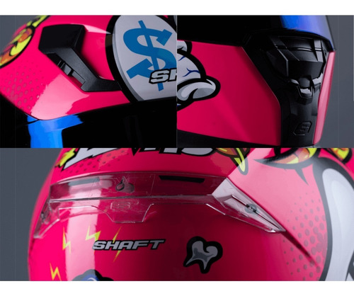 Casco Integral Trukeer Visor Transparente Shaft