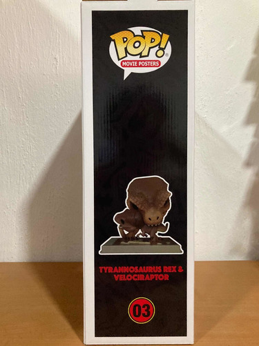 Tyrannosaurus Rex & Velociraptor 03 Jurassic Park Funko Pop